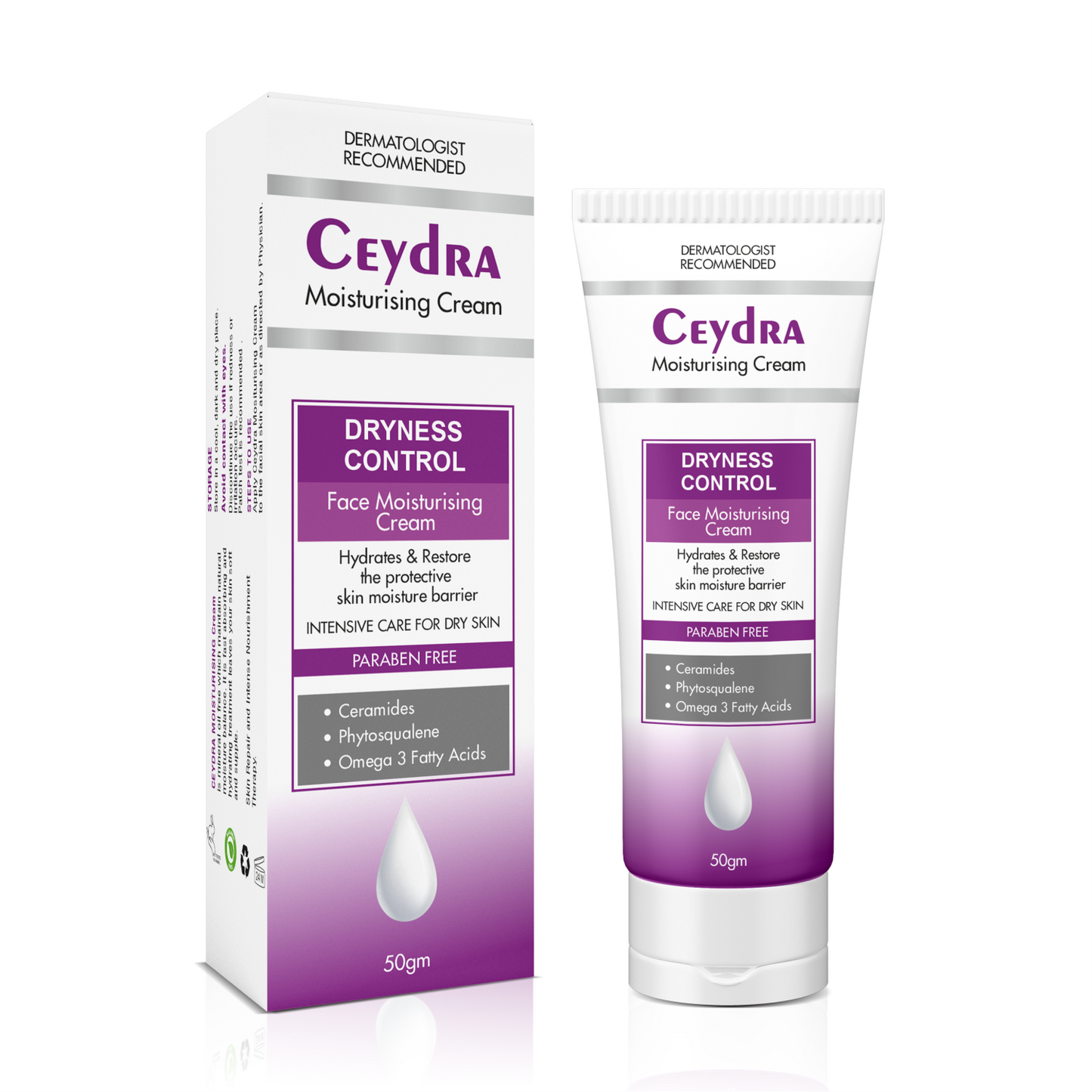 Healncure Ceydra Moisturising Cream โ Dryness Control (50 g)
