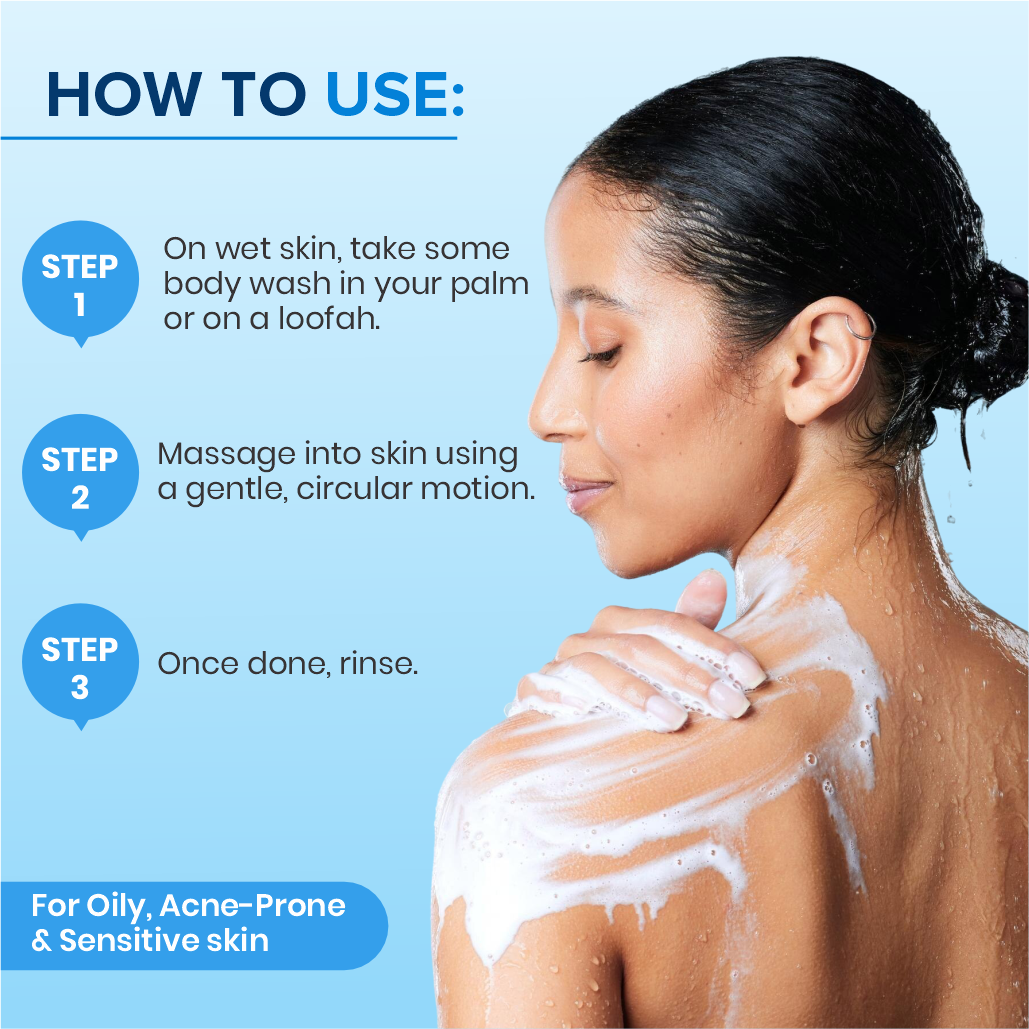Heal N Cure 1% Salicylic Acid Body Wash with Chamomile Extract