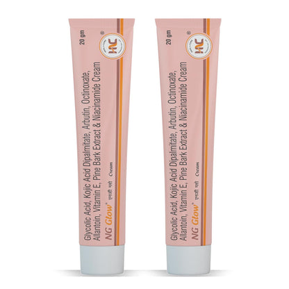 Healncure NG Glow Cream – Skin Brightening & Moisturising (Pack of 2)