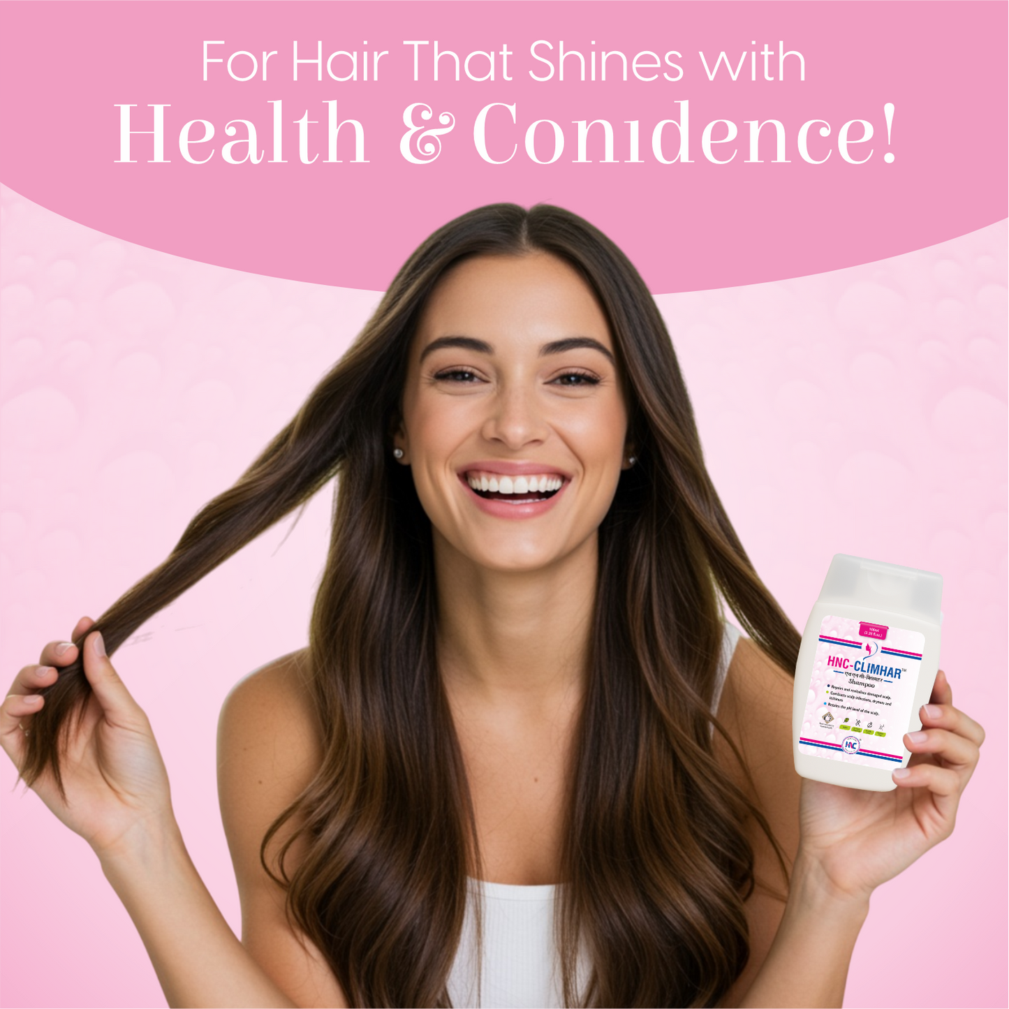Healncure Climhar Anti-Dandruff & Scalp Repair Shampoo – 100ml