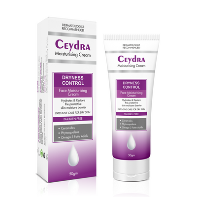 Healncure Ceydra Moisturising Cream – Dryness Control (50 g)