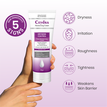 Healncure Ceydra Moisturising Cream – Dryness Control (50 g)