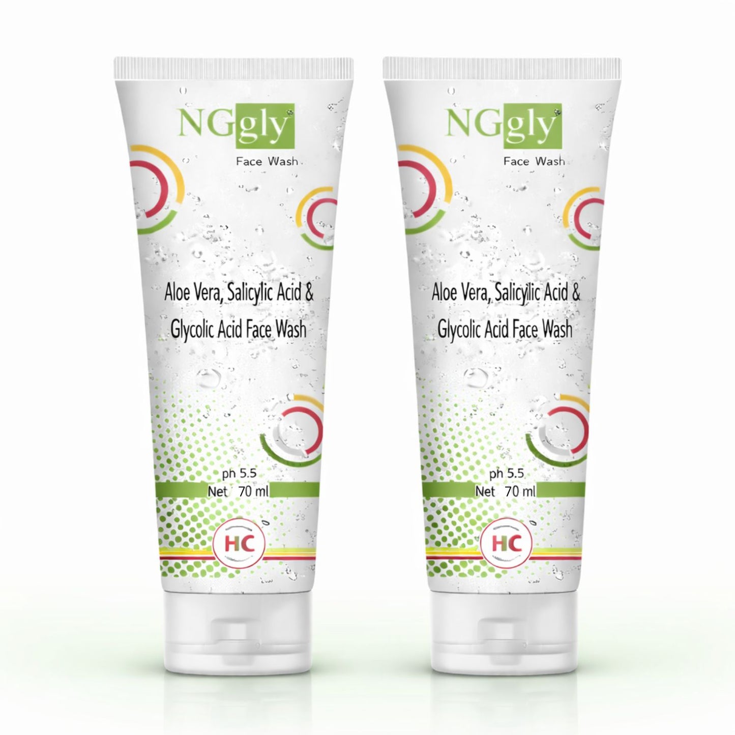 NGgly Face Wash by Healncure | Set of 2 | 70 ml