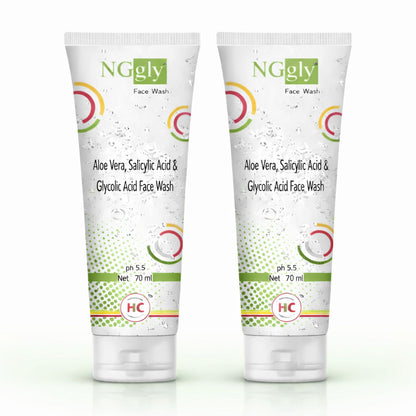 NGgly Face Wash by Healncure | Set of 2 | 70 ml