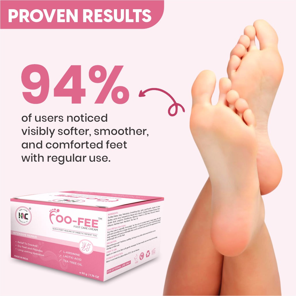 Foo-Fee Foot Care Cream | Cracked Heel Repair | 50 g