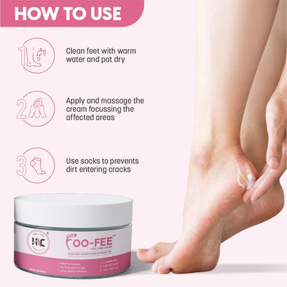 Foo-Fee Foot Care Cream | Cracked Heel Repair | 50 g